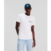 Karl Lagerfeld Jeans tričko KLJ Sslim SSLV Tee biele