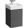 Laufen Kartell Skrinka pod umývadlo 44x45x60 cm, bridlicovo sivá H4075080336421