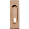 Mušle na posuvné dvere MP HRANATÁ FT 3663AF BB/D (CUS - meď svetlá matná), CUS měď světlá matná, MP CUS (meď svetlá matná)