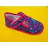 Detské barefoot papučky Beda - Stars BAREFOOT