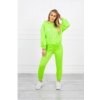 Dámska športová súprava 9337 - neónovo zelená Uni