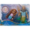 Disney Princess - Málá morská víla Ariel a king Triton - 15 cm