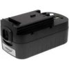 Powery Akumulátor Black & Decker Slide Pack FIRESTORM A18 2500mAh NiMH 18V - neoriginálny