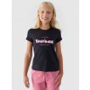 4F Girls' T-shirt čierna