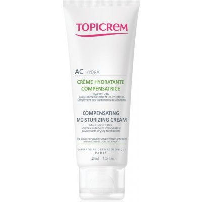 Topicrem AC Compensating Moisturizing Cream hydratačný krém pre mastnú pleť so sklonom k akné 40 ml