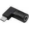 Adaptér pro notebooky AK-ND-D08 5.5 x 1.7 mm / USB-C