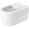Duravit ME by Starck - Závesné WC, Rimless, biela 2529090000