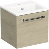 Kúpeľňová skrinka s umývadlom Intedoor TRENTA 40 cm dub kendal prírodný TRE MINI 40 1Z B 70