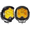 2X 75W LED pracovné svetlá do auta traktor reflektor Žltý kryt