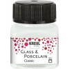 Kreul Classic Farba na sklo a porcelán Cream White 20 ml 1 ks