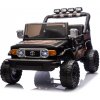 Beneo Elektrické autíčko Toyota FJ Cruiser XXL s pohonom 4x4 Pieskovo čierna