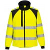 PORTWEST Bunda CD875 WX2 Eco Hi-Vis, softshellová, výstražná POR-CD875YBRM M Žlutá/černá