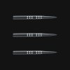 Hroty na šípky Winmau steel, kovové, 32mm, Regrooved - 3ks