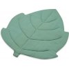 NEW BABY LEAF Mušelínová hracia deka zelená