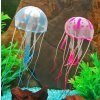 Jelly fish - silikónová medúza ružová S