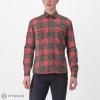 Castelli Unlimited Flannel Pompeian-Red-Black