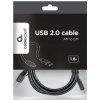 Gembird CCP-USB2-AMCM-6 USB 2.0 - USB 3.1 Type C, 1,8m