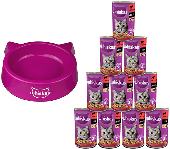 WHISKAS Adult beef 10 x 400 g