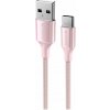 Swissten 71521311 USB / USB-C, 1,5m, růžový