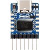 Waveshare USB To UART Mini Communication Module Compact Size Stable Communication With pre-soldered header