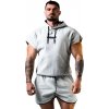 Pánske tričko Nebbia Hero Training Rag Top 297 Light Grey XXL