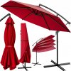 ZahradnyNabytok.org Záhradný slnečník s UV 80+ Ø300 cm červený