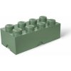 Úložný box LEGO úložný box 250 x 500 x 180 mm - army zelená (5711938029630)