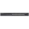 ZyXEL GS1900-24 / Switch Smart Managed / 24x GbE RJ-45 / 2x GbE SFP / VLAN / QoS / Rack (GS1900-24-EU0102F)