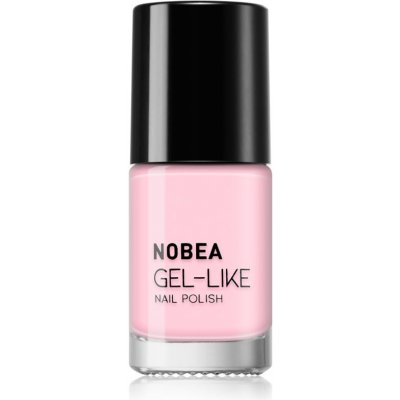 NOBEA Day-to-Day Gel-like Nail Polish lak na nechty s gélovým efektom odtieň #N68 Pink cream 6 ml