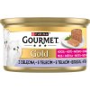 Gourmet Gold cat Kitten s teľacím 85 g
