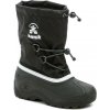 Kamik Southpole4 čierne-biele detské snehule - EU 30