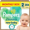 PAMPERS Harmonie Baby veľkosť 2 (204 ks)