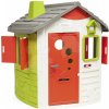 Smoby domček Neo Jura Lodges plnými dverami komínom a zvončekom