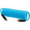 Airpress Špirálová PU 12mm x 8mm 5m zakončenie závit v-z 1/4