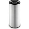 Alda Kovový kôš na triedený odpad 45 L strieborný, zmiešaný odpad