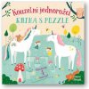 Svojtka & Co. Kniha s puzzle: Kouzelní jednorožci