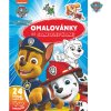 Omaľovánky A4 so samolepkami Tlapková patrola