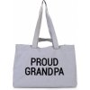 Childhome Cestovná taška Grandpa Canvas Grey
