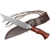 Muela CHEROKEE-19R lovecký nôž 19 cm, drevo Pakka, kožené puzdro