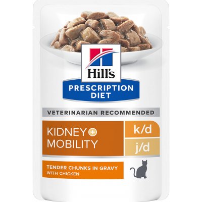 Hill’s Prescription Diet k/d Mobility s kuracím 24 x 85 g