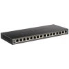 D-Link DGS-1016S 16-Port 10/100/1000Mbps Unmanaged Gigabit Ethernet Switch