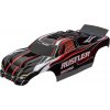 Traxxas Rustler: Karoséria červeno-čierna 1:10