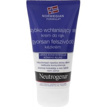 Neutrogena Norwegian Formula Fast absorbing ošetrujúci krém na ruky 150 ml