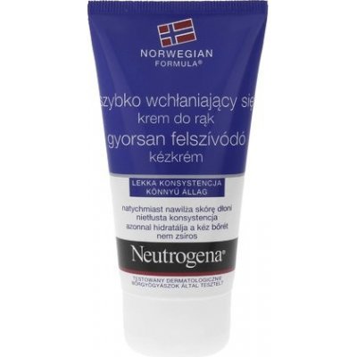 Neutrogena Norwegian Formula Fast Absorbing - Krém na ruky 75 ml