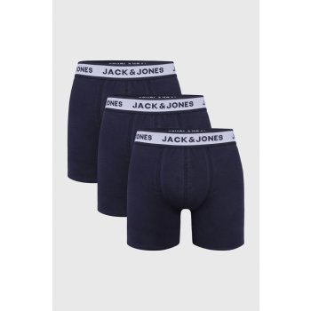 Jack & Jones pánske boxerky 12127816 čierne 3Pack