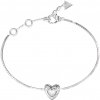 Náramok so zirkónovým srdiečkom Guess Beloved JUBB06017JWRHS