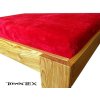Prestieradlo Aaryans 180x200cm mikroflanel červené