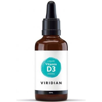 Viridian Liquid vitamin D 50 ml