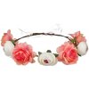 Čelenka BL-18866 - Biela/Ružová HR18866