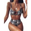 DÁMSKE PLAVKY PLAVKY SEXY BIKINI NOHAVIČKY VYSOKÝ STAV M